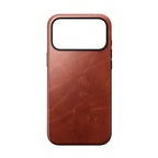 Capa Modern Horween de couro iPhone 18 Pro Max / 17 Pro Max Olde Dublin