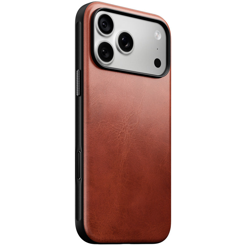 Capa Modern Horween de couro iPhone 18 Pro Max / 17 Pro Max Olde Dublin