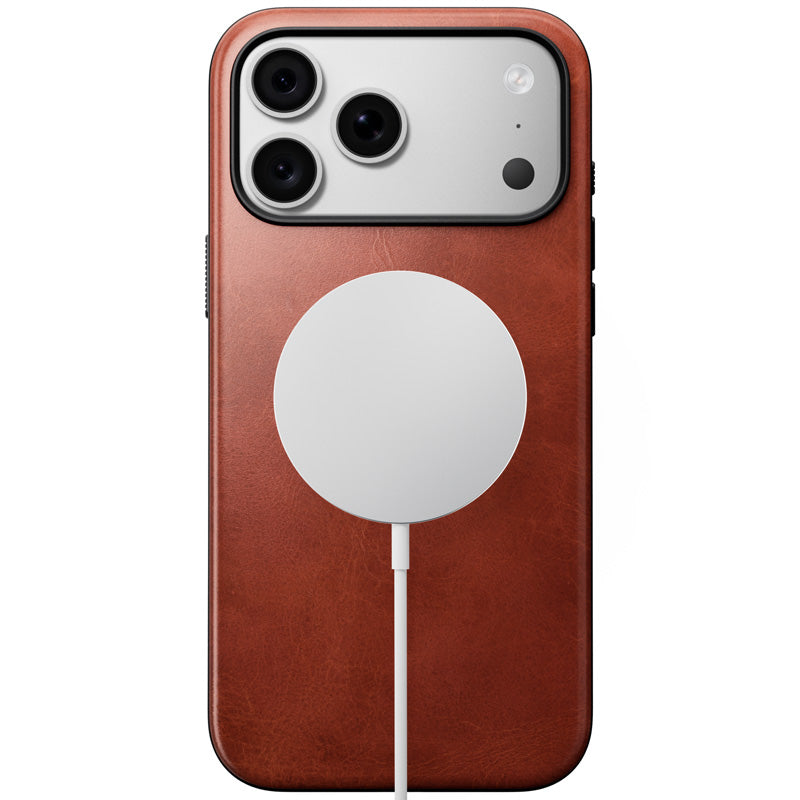Capa Modern Horween de couro iPhone 18 Pro Max / 17 Pro Max Olde Dublin