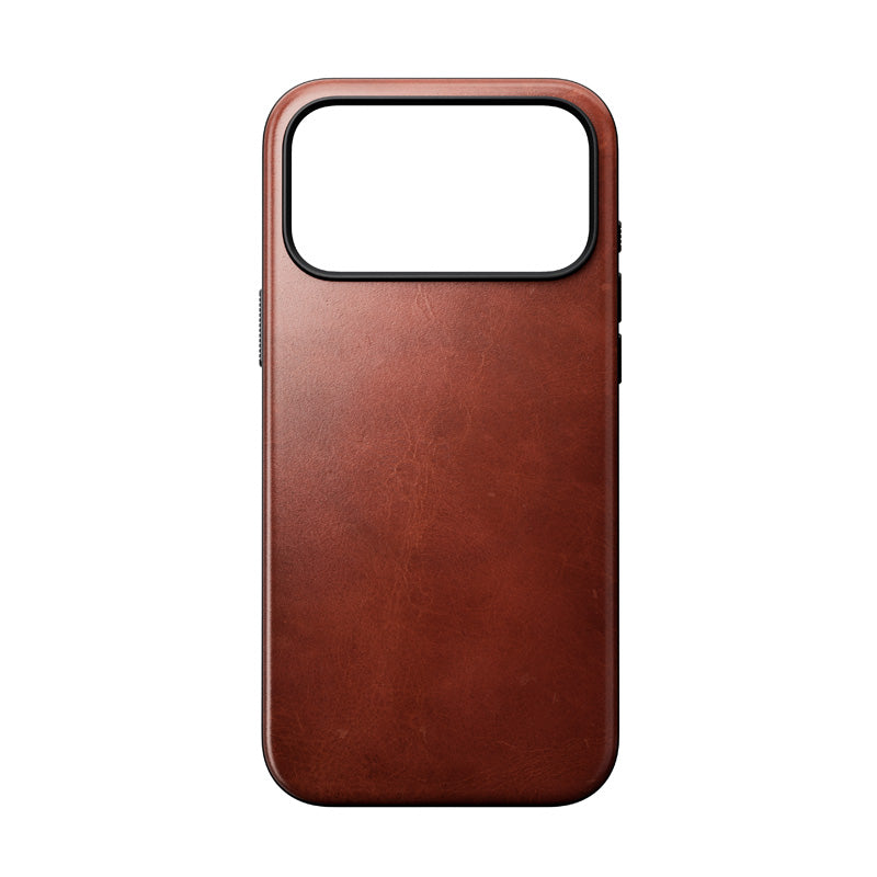 Capa Modern Horween de couro iPhone 18 Pro Max / 17 Pro Max Olde Dublin
