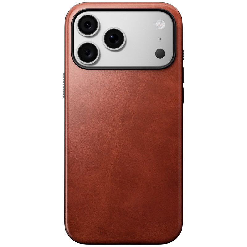 Capa Modern Horween de couro iPhone 18 Pro Max / 17 Pro Max Olde Dublin