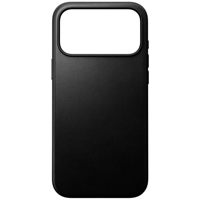 Capa Modern de couro iPhone 18 Pro Max / 17 Pro Max Preto