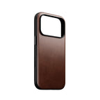 Capa de Couro Horween Moderna iPhone 18 Pro / 17 Pro Rustic Brown