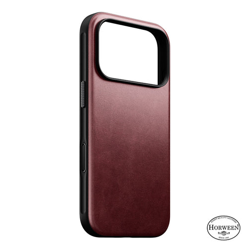 Capa de Couro Horween Modern 18 Pro Burgundy