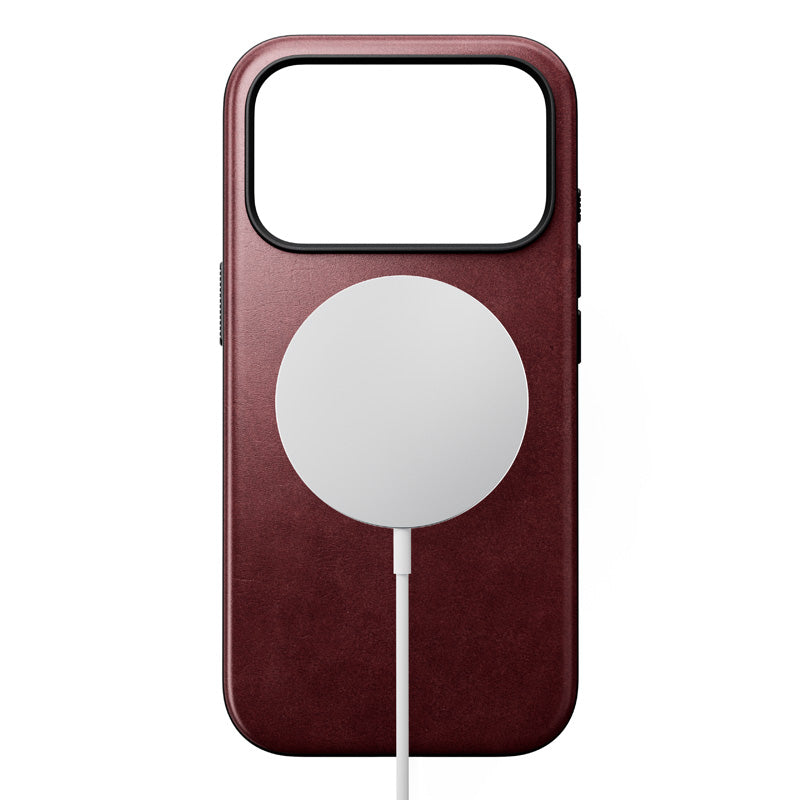 Capa de Couro Horween Modern 18 Pro Burgundy