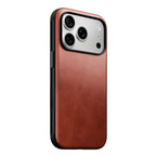 Capa Modern Horween de couro para iPhone 18 Pro / iPhone 17 Pro Olde Dublin