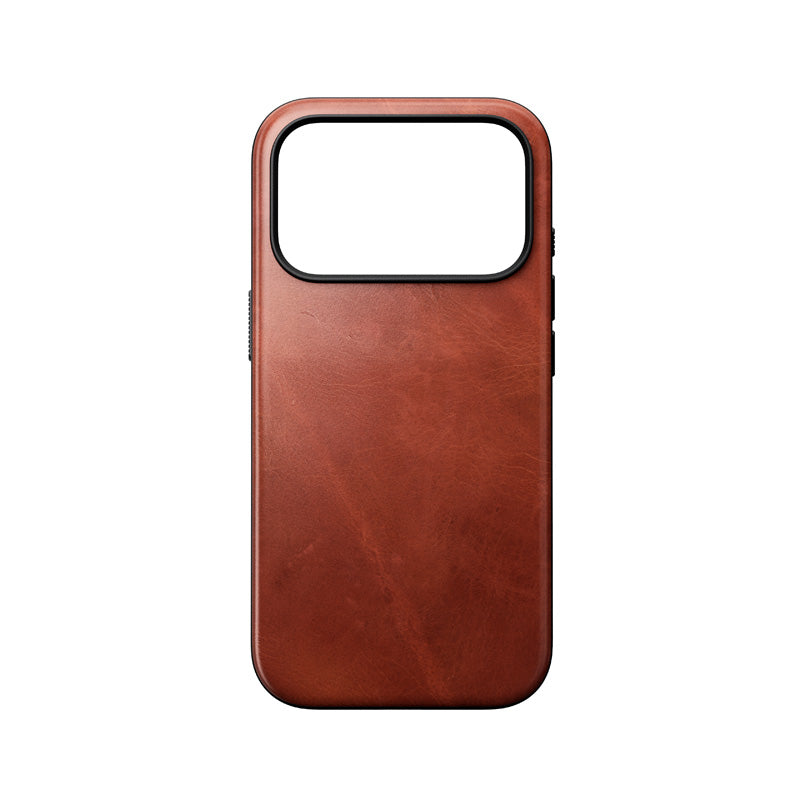 Capa Modern Horween de couro para iPhone 18 Pro / iPhone 17 Pro Olde Dublin
