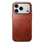 Capa Modern Horween de couro para iPhone 18 Pro / iPhone 17 Pro Olde Dublin