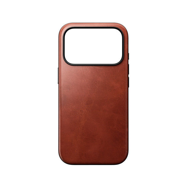 Capa Modern Horween de couro para iPhone 18 Pro / iPhone 17 Pro Olde Dublin