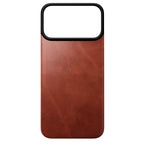 Capa traseira magnética de couro Horween iPhone 18 Pro Max Olde Dublin