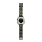 Pulseira Stratos 49mn Natural Titanium/Forest Green FKM