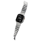 Pulseira Stratos 49mn Natural Titanium/Forest Green FKM