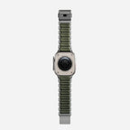 Bracelete Stratos 49mn Natural Titanium/Forest Green FKM