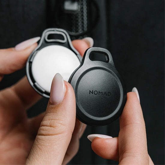 Chaveiro AirTag Preto v2 Pack de Dois
