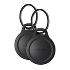 Chaveiro AirTag Preto v2 Pack de Dois