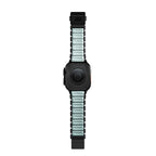 Bracelete Stratos 49mm Black Titanium/Icy Blue Glow KFM