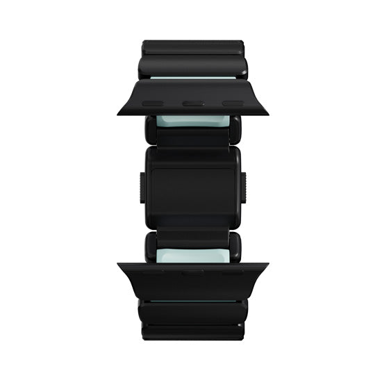 Bracelete Stratos 49mm Black Titanium/Icy Blue Glow KFM