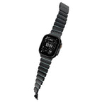 Bracelete Stratos 49mm Black Titanium/Icy Blue Glow KFM