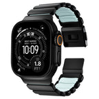 Bracelete Stratos 49mm Black Titanium/Icy Blue Glow KFM