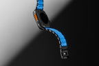 Bracelete Stratos 49mm Black Titanium/Icy Blue Glow KFM