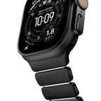 Bracelete Stratos 49mm Black Titanium/Icy Blue Glow KFM