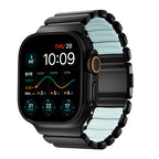 Bracelete Stratos 49mm Black Titanium/Icy Blue Glow KFM