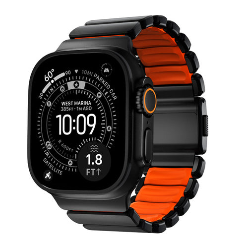 Pulseira Stratos 49mm Black Titanium/Ultra Orange KFM