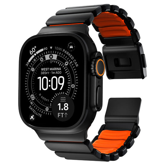Pulseira Stratos 49mm Black Titanium/Ultra Orange KFM