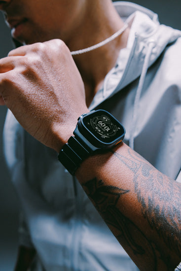 Pulseira Stratos 49mm Black Titanium/Ultra Orange KFM