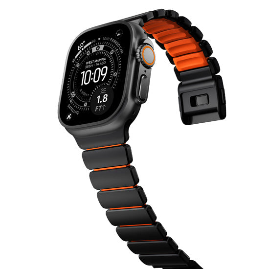 Pulseira Stratos 49mm Black Titanium/Ultra Orange KFM