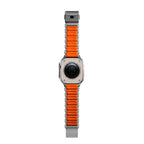 Bracelete Stratos 49mm Natural Titanium/Ultra Orange KFM