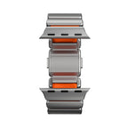 Bracelete Stratos 49mm Natural Titanium/Ultra Orange KFM