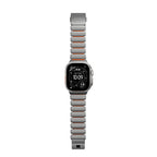 Bracelete Stratos 49mm Natural Titanium/Ultra Orange KFM