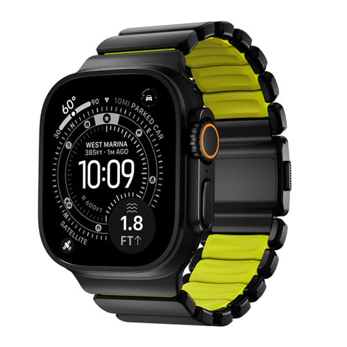 Bracelete Stratos 49mm Black Titanium/Volt KFM