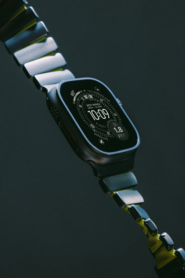Bracelete Stratos 49mm Black Titanium/Volt KFM