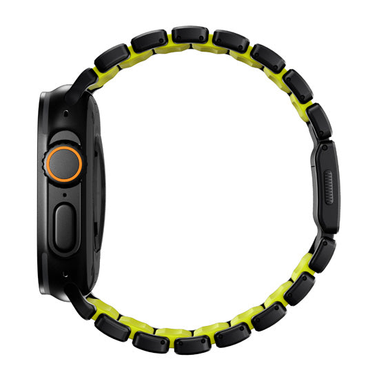 Bracelete Stratos 49mm Black Titanium/Volt KFM