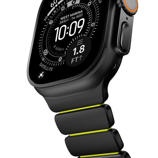 Bracelete Stratos 49mm Black Titanium/Volt KFM
