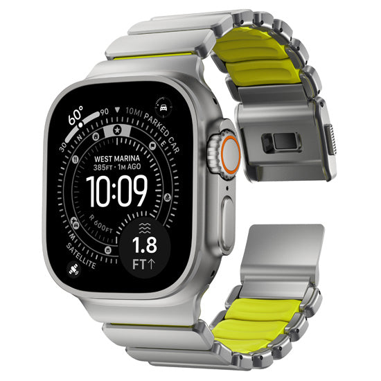 Pulseira Stratos 49mm Natural Titanium/Volt KFM