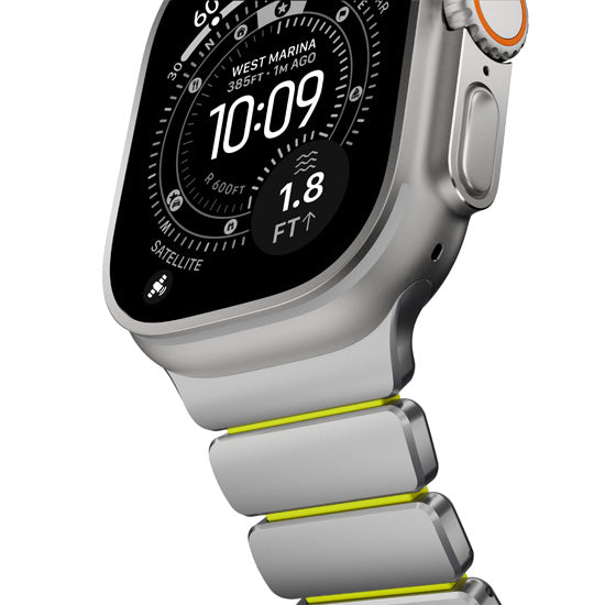 Pulseira Stratos 49mm Natural Titanium/Volt KFM