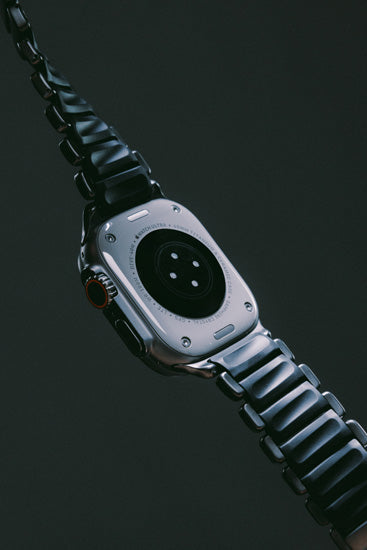 Bracelete Stratos 49mm Titânio Preto/KFM Preto