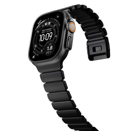Bracelete Stratos 49mm Titânio Preto/KFM Preto