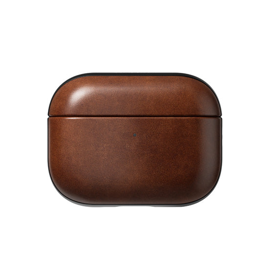 Capa Moderna de Couro Horween AirPods Pro 3 Marrom