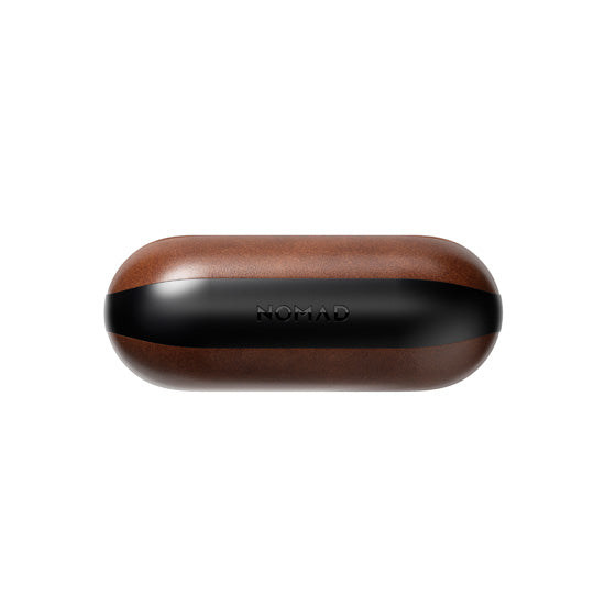Capa Moderna de Couro Horween AirPods Pro 3 Marrom