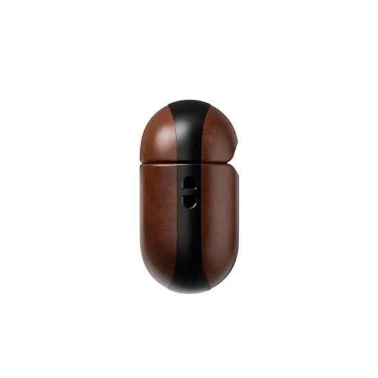 Capa Moderna de Couro Horween AirPods Pro 3 Marrom