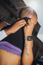 Tempo Band 46mm Roxo