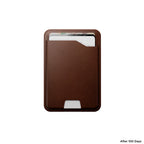 Mag Wallet com Find My Rustic Brown