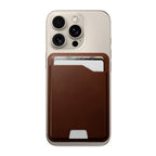 Mag Wallet com Find My Rustic Brown