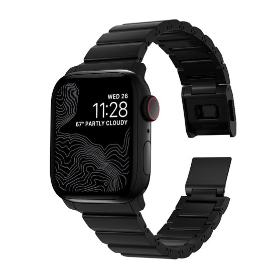 Bracelete de Titânio 38/40/41/42 mm Preto