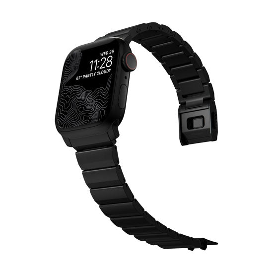Bracelete de Titânio 38/40/41/42 mm Preto