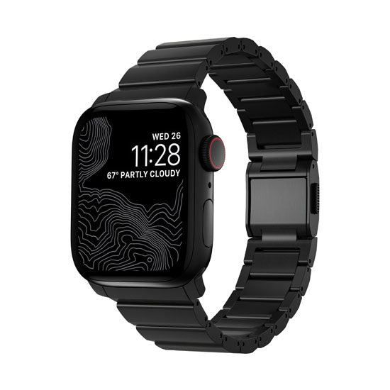 Bracelete de Titânio 38/40/41/42 mm Preto